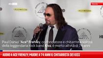 Addio a Ace Frehley, muore a 74 anni il chitarrista dei Kiss