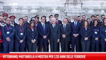 Vittoriano, Mattarella a mostra per 120 anni delle Ferrovie