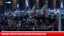 Bulgaria, proteste contro governo per bilancio 2026