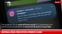 Australia, social media vietati ai minori di 16 anni 