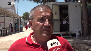 L'hotspot di Lampedusa gestito dalla Croce Rossa Italiana