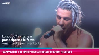 VIDEO Rammstein, Till Lindemann accusato di abusi sessuali