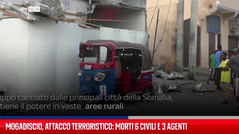 Mogadiscio, attacco terroristico: morti 6 civili e 3 agenti