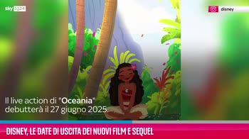 VIDEO Disney, le date di uscita dei nuovi film e sequel