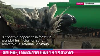 VIDEO Rebel Moon, Zack Snyder mostra il backstage del film