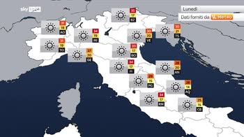 Meteo, qualche disturbo sulle Adriatiche e Appennino