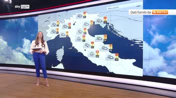 Meteo, da mercoled� qualche temporale specie sui rilievi