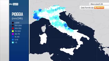 Meteo: instabile al Centro-Nord con temporali sparsi