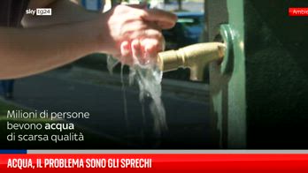 Allarme dispersione acqua potabile in Italia