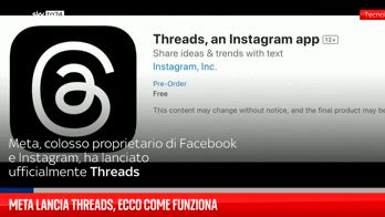 Meta lancia negli Usa Threads, rivale di Twitter