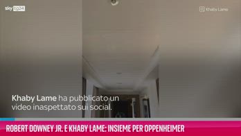 VIDEO Robert Downey Jr. e Khaby Lame insieme per Oppenheimer