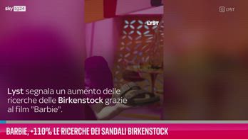 VIDEO Barbie, +110% le ricerche dei sandali Birkenstock