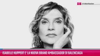 Isabelle Huppert è la nuova brand ambassador di Balenciaga