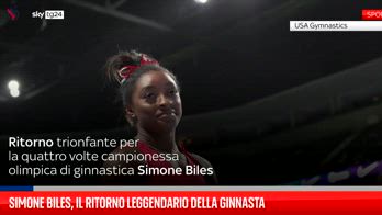 Simone Biles ritorna alle competizioni e vince gli Us Classic