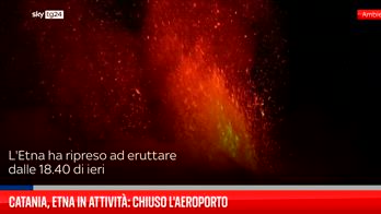 Catania, Etna in attivit�: chiuso l'aeroporto