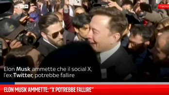 X, Elon Musk ammette: "Potrebbe fallire"