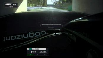 ALONSO FRONT WING CAM