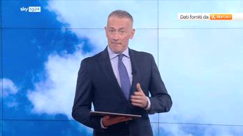 Meteo: arrivano i temporali al Nord, caldo al Sud