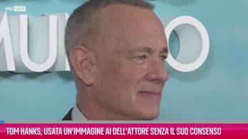 VIDEO AI, l'immagine di Tom Hanks usata senza consenso