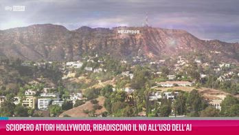 VIDEO Sciopero attori Hollywood, il no all'AI