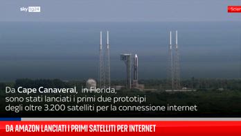 Da Amazon lanciati i primi satelliti per Internet