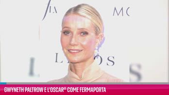 VIDEO Gwyneth Paltrow e l'Oscar® come fermaporta