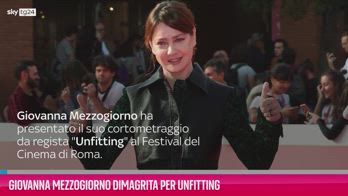 Festa del Cinema di Roma, Giovanna Mezzogiorno regista del corto Unfitting:  'Sono dimagrita, ma a che prezzo