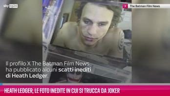 VIDEO Heath Ledger in Joker, le foto inedite