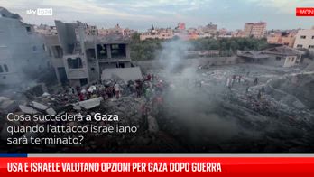 Usa e Israele valutano opzioni per Gaza dopo guerra con Hamas