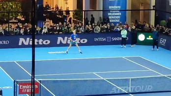 atp finals 2023 sinner allenamento