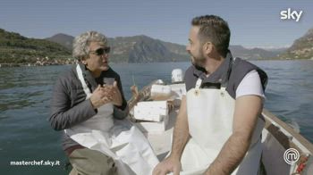 MasterChef ep.8: Chef Locatelli e la battuta di pesca