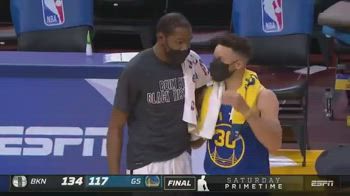 NBA, Durant saluta tutti i Golden State Warriors