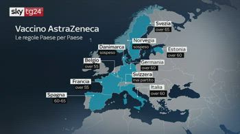 Fasce d'età per AstraZeneca, le differenze tra Paesi europei