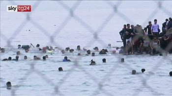 Migranti, quasi 10mila persone dal Marocco a Ceuta