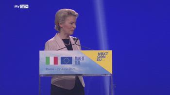 Recovery Fund, Von der Leyen: attuazione Piano Italia sar� dura