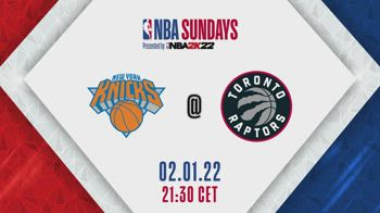 NBA Sundays, Toronto ospita New York alle 21.30 su Sky