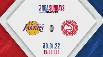 NBA Sundays: Atlanta-L.A. Lakers alle 19 su Sky Sport