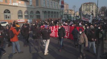 Torino, studenti in piazza per Lorenzo Parelli