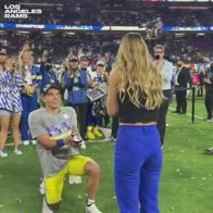 Giocatore dei Rams fa proposta di matrimonio al Super Bowl