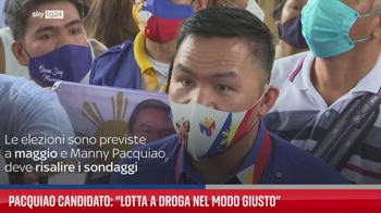 Il pugile Manny Pacquiao � candidato presidente nelle Filippine