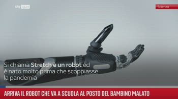 Arriva il robot che va a scuola al posto del bambino malato