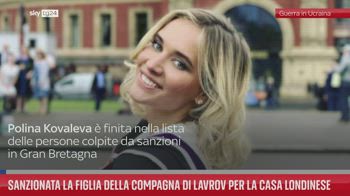 Guerra Ucraina, sanzionata in GB la figlia di Lavrov