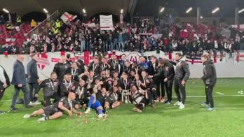 Il Padova vince la Coppa Italia di C: la festa