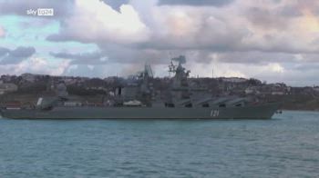 guerra ucraina, affonda incrociatore russo, per kiev � una vittoria
