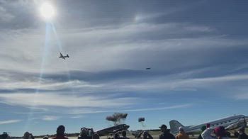 Usa, scontro tra due aerei ad air show Dallas