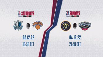 NBA Saturdays e Sundays: settima settimana