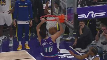 NBA, i 18 punti di Simone Fontecchio contro Golden State