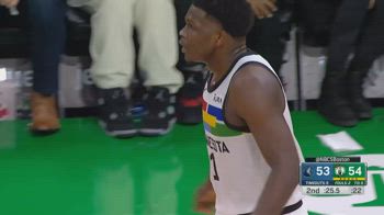 NBA, i 30 punti di Anthony Edwards contro Boston