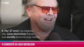 VIDEO Jack Nicholson, 6 curiosità sull'attore