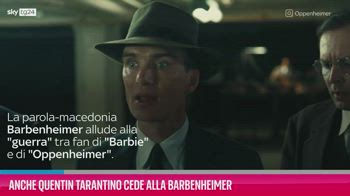 VIDEO Anche Quentin Tarantino cede alla Barbenheimer